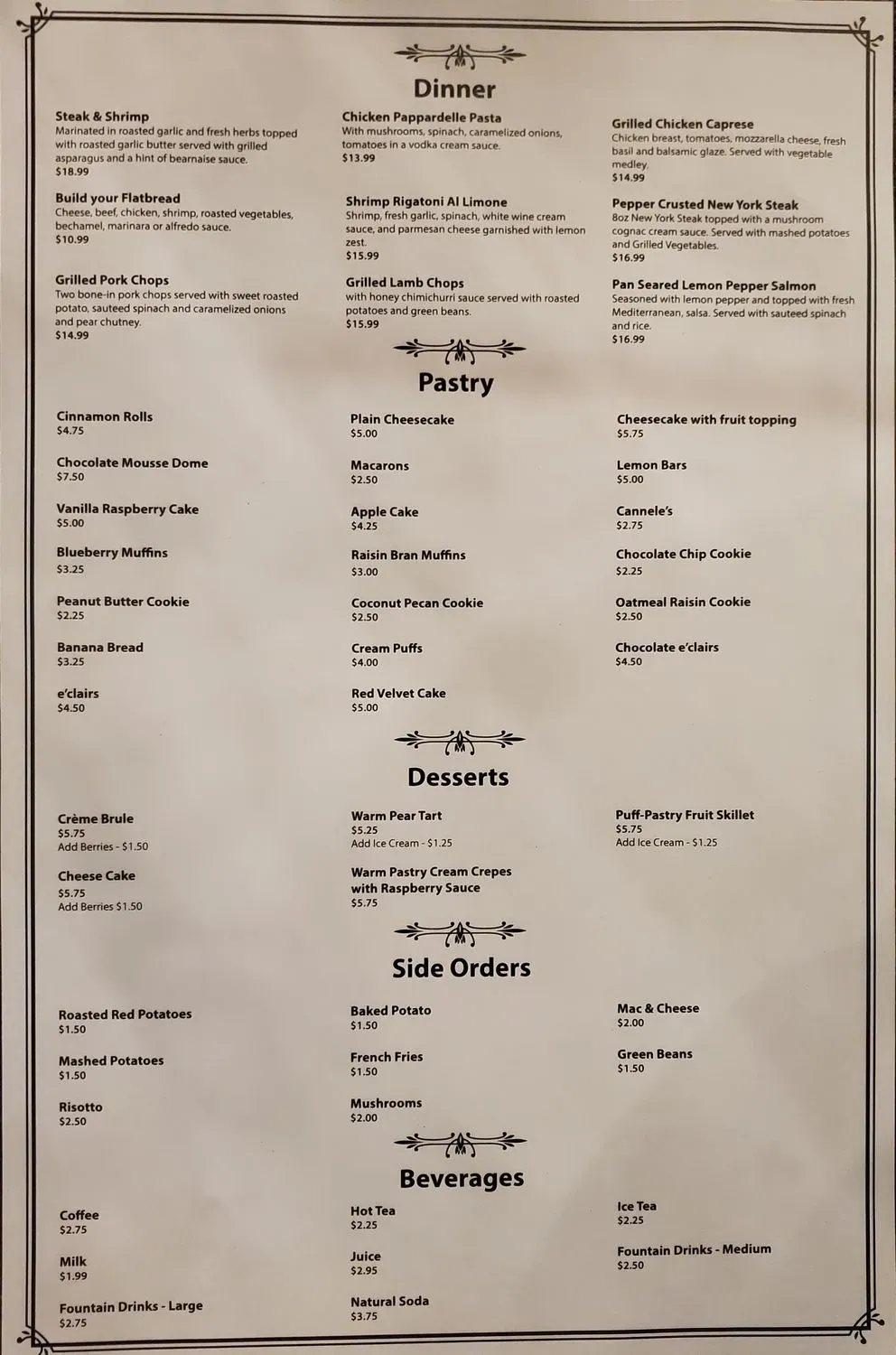 Menu 3