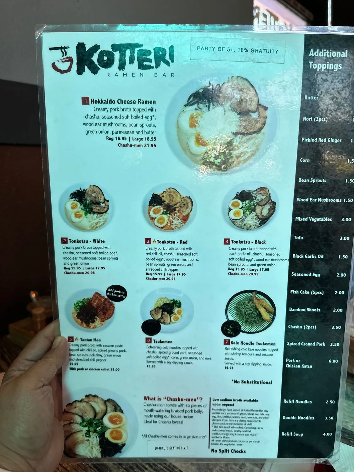 Menu 6