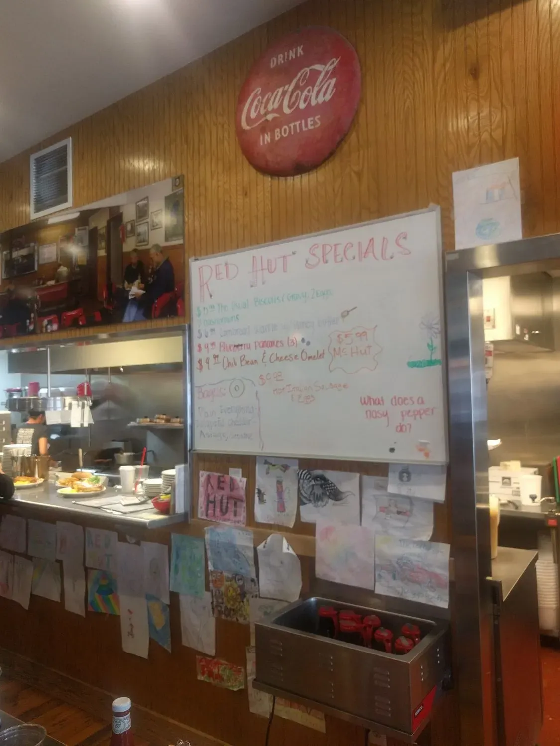 The Red Hut Cafe & Soda Fountain Menu - Updated November 2025