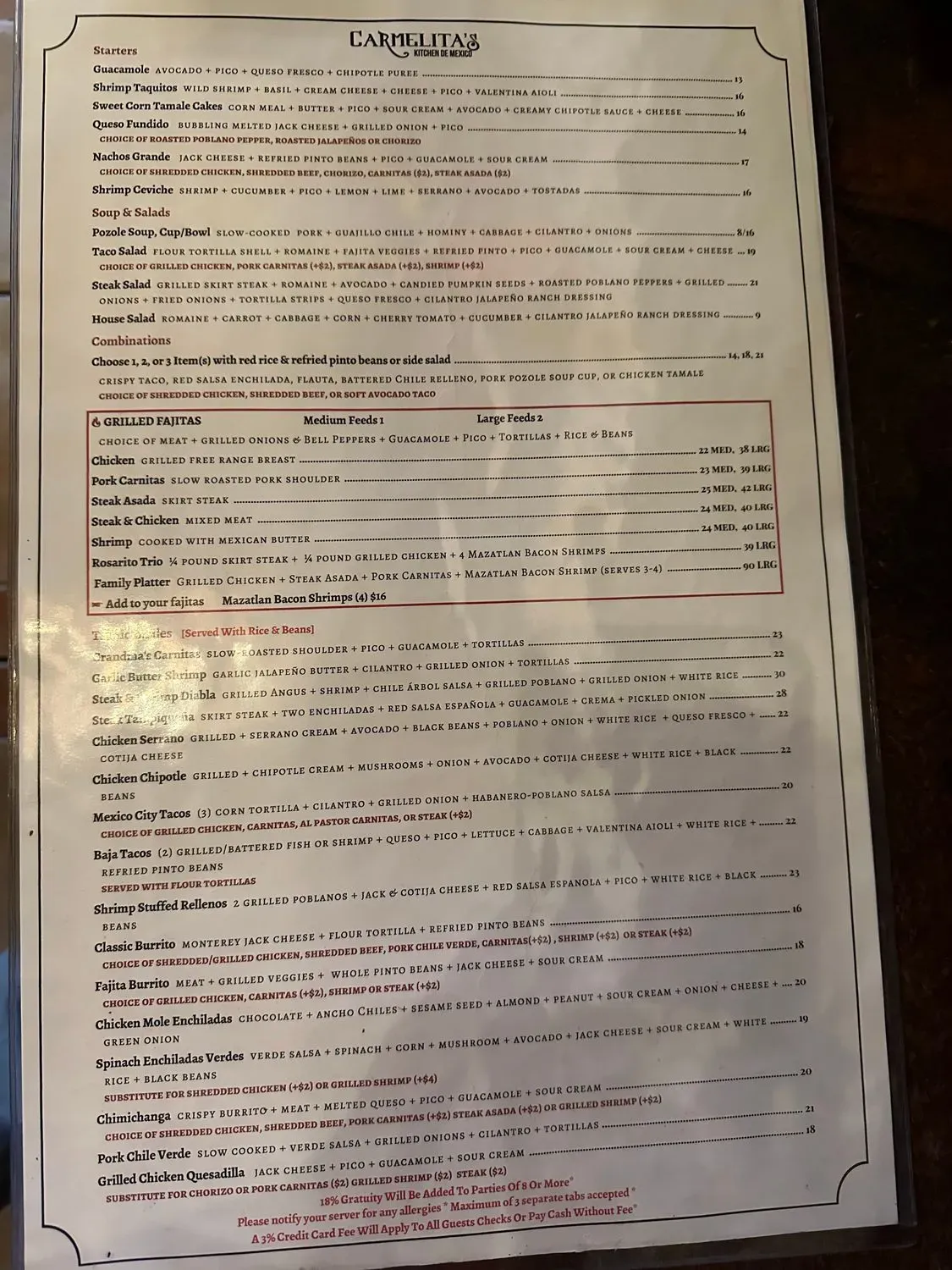 Menu 3