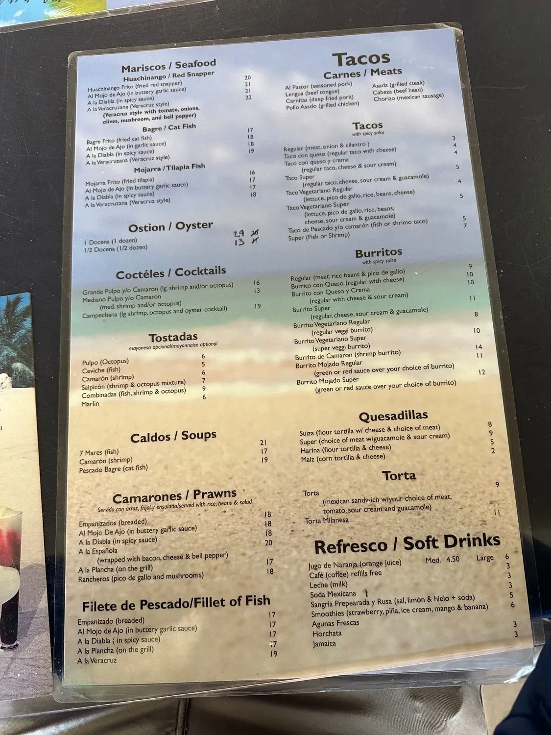 Menu 6