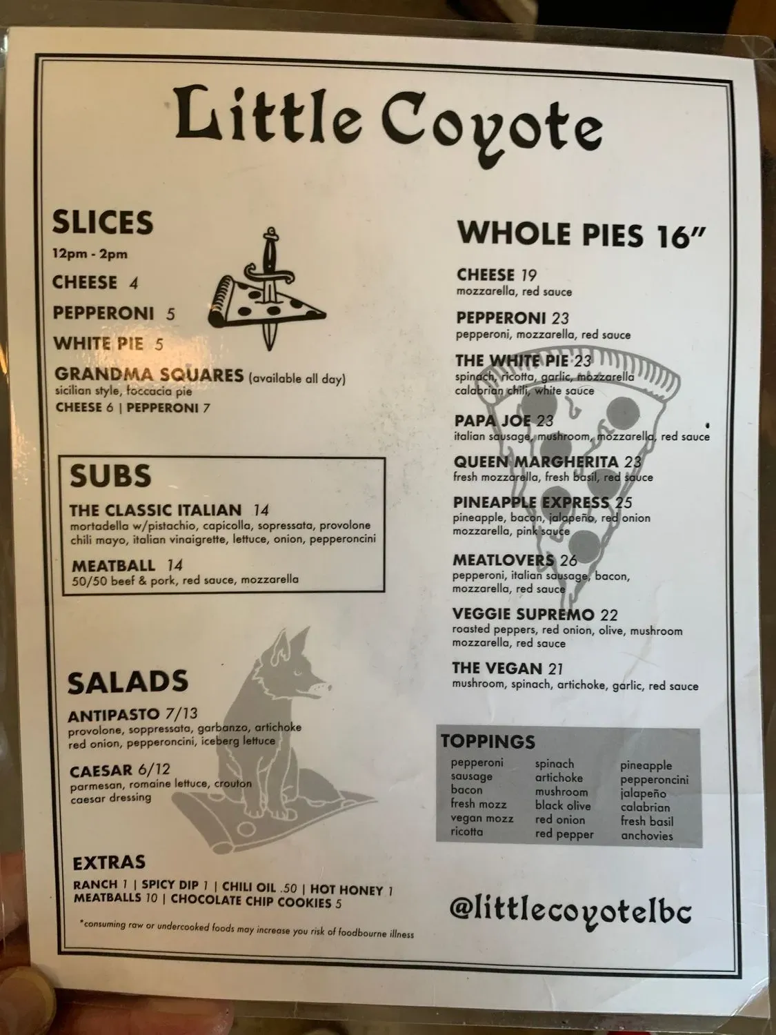 Menu 6