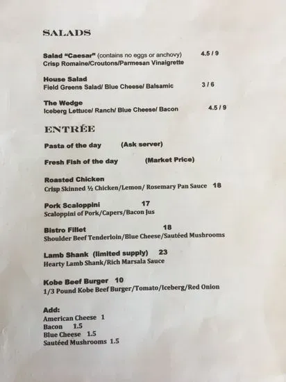 Menu 4