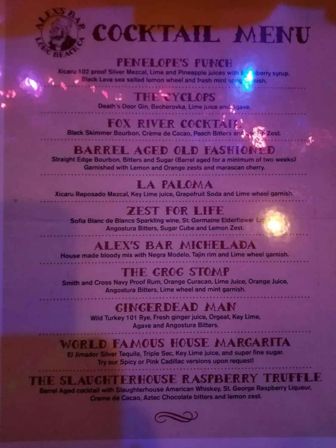 Menu 4