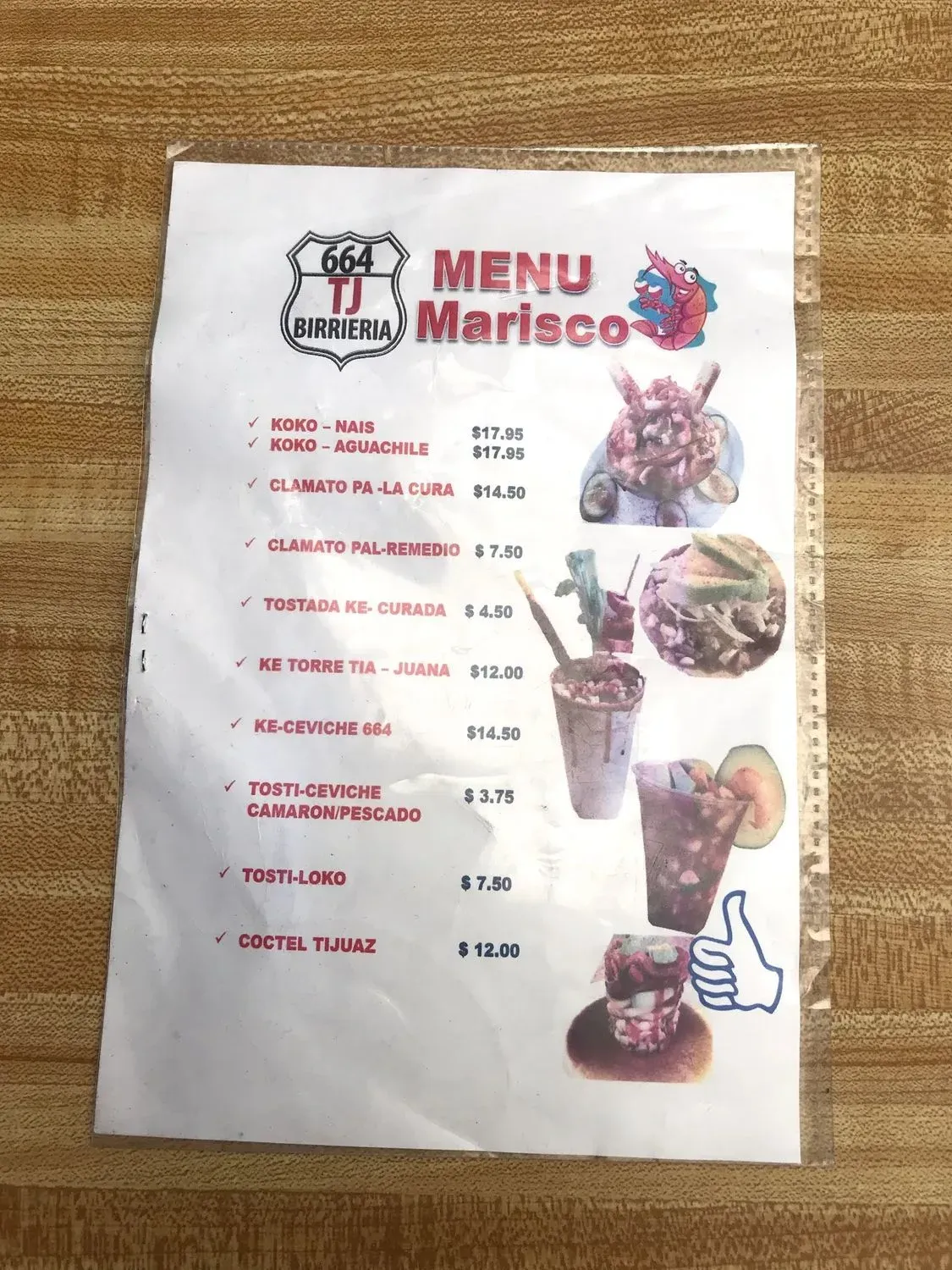 Menu 6