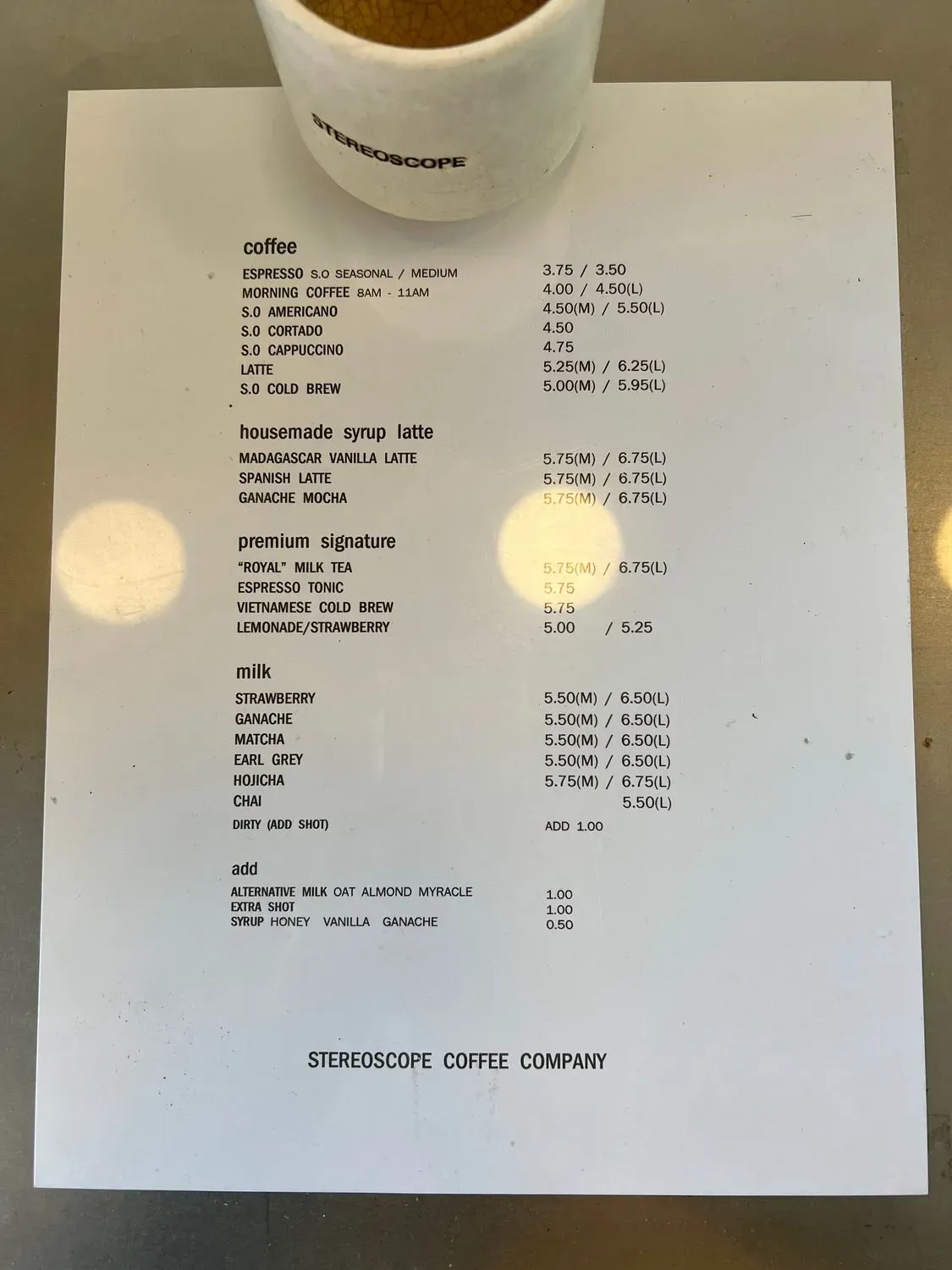 Menu 6