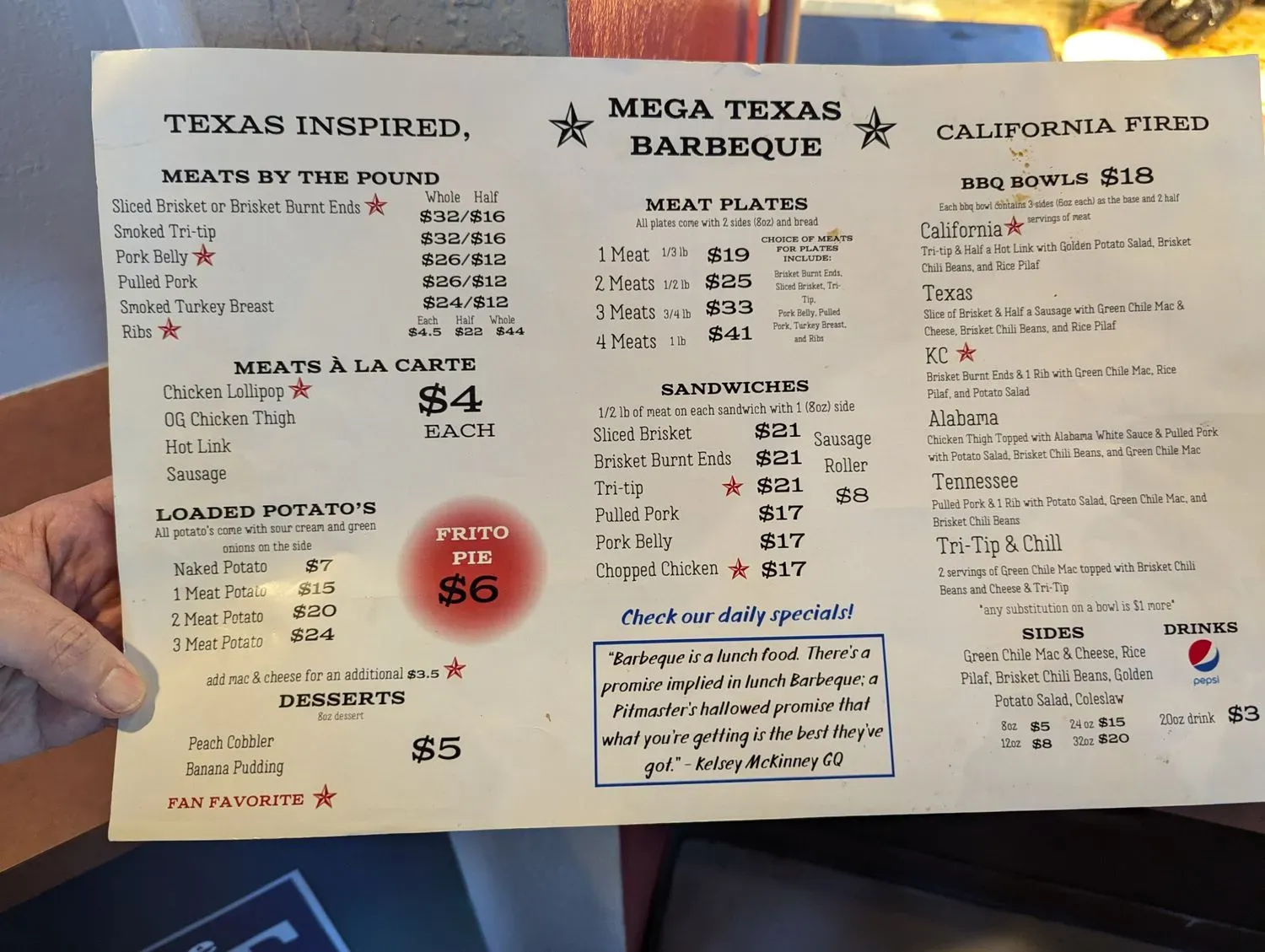 Menu 3