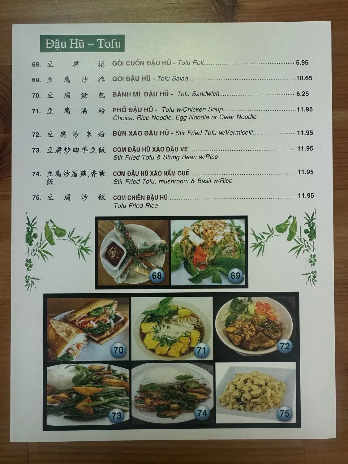 Menu 6