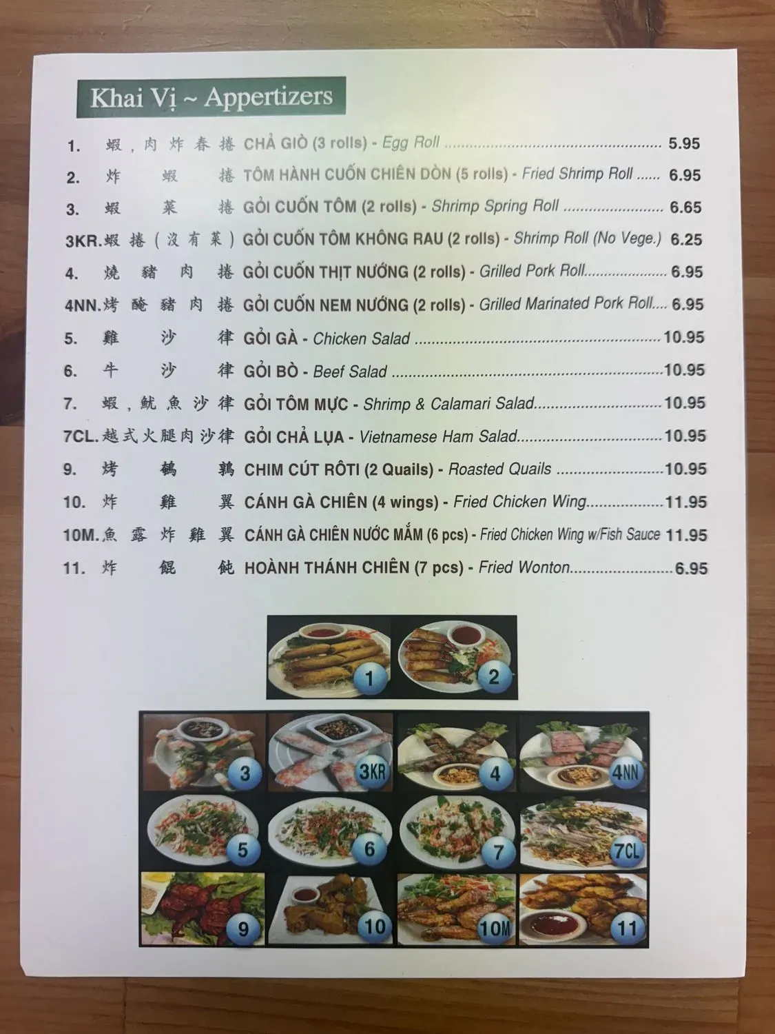 Menu 4