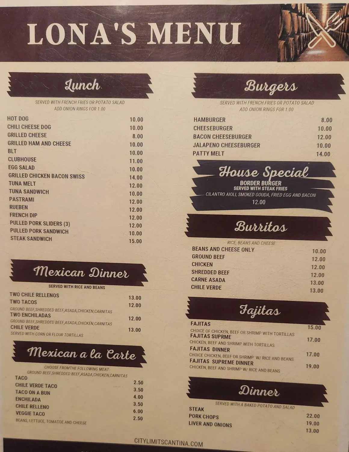 Menu 3