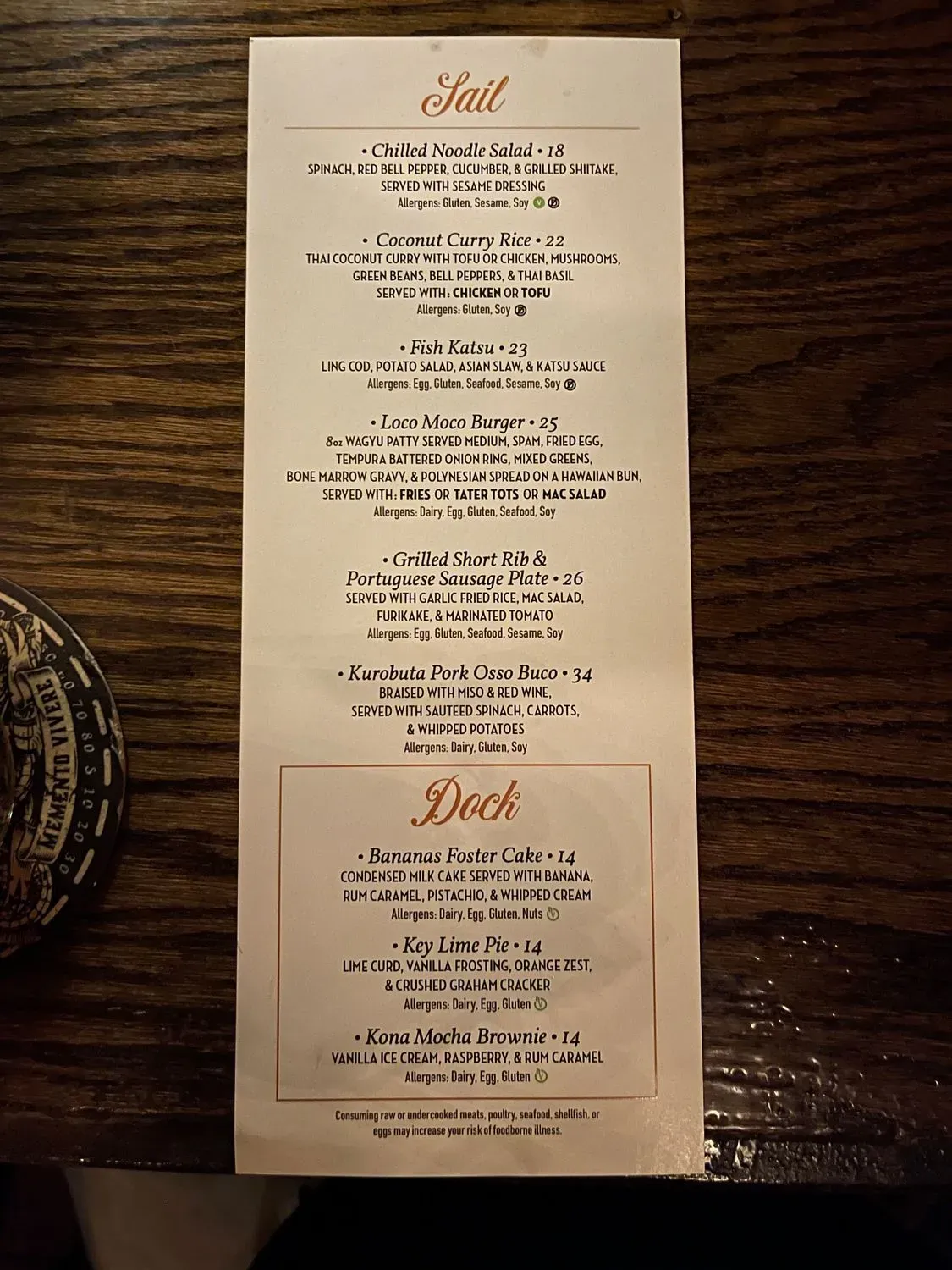 Strong Water Anaheim Menu - Updated November 2025