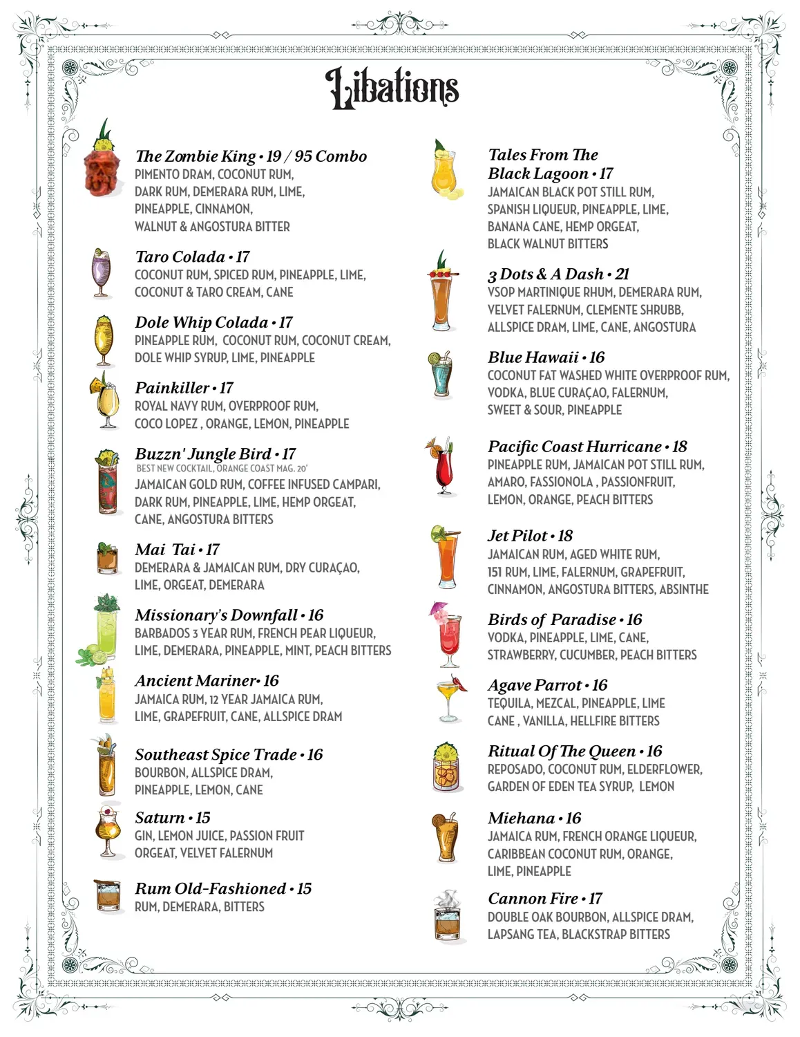 Strong Water Anaheim Menu - Updated November 2025