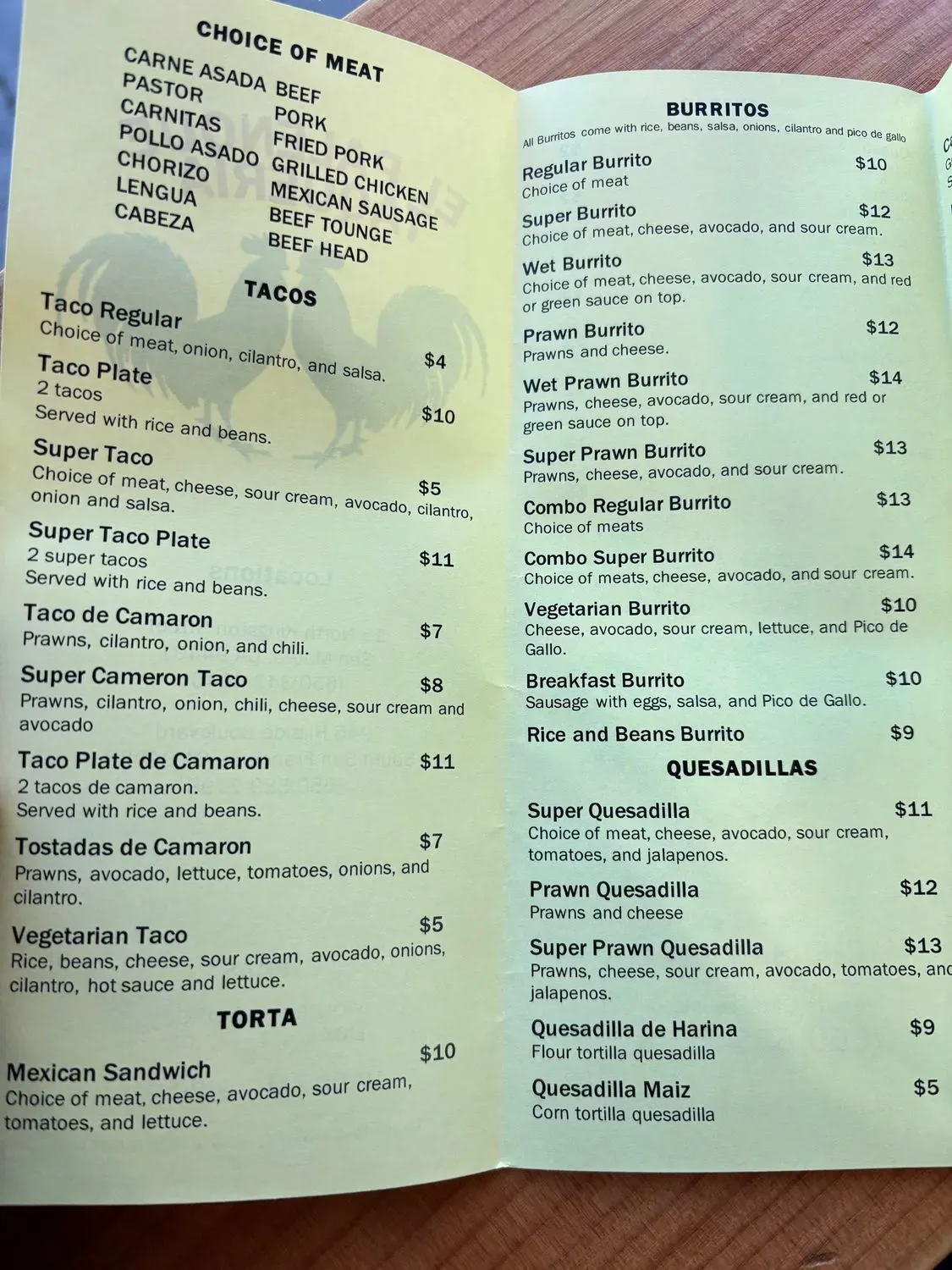 Menu 4