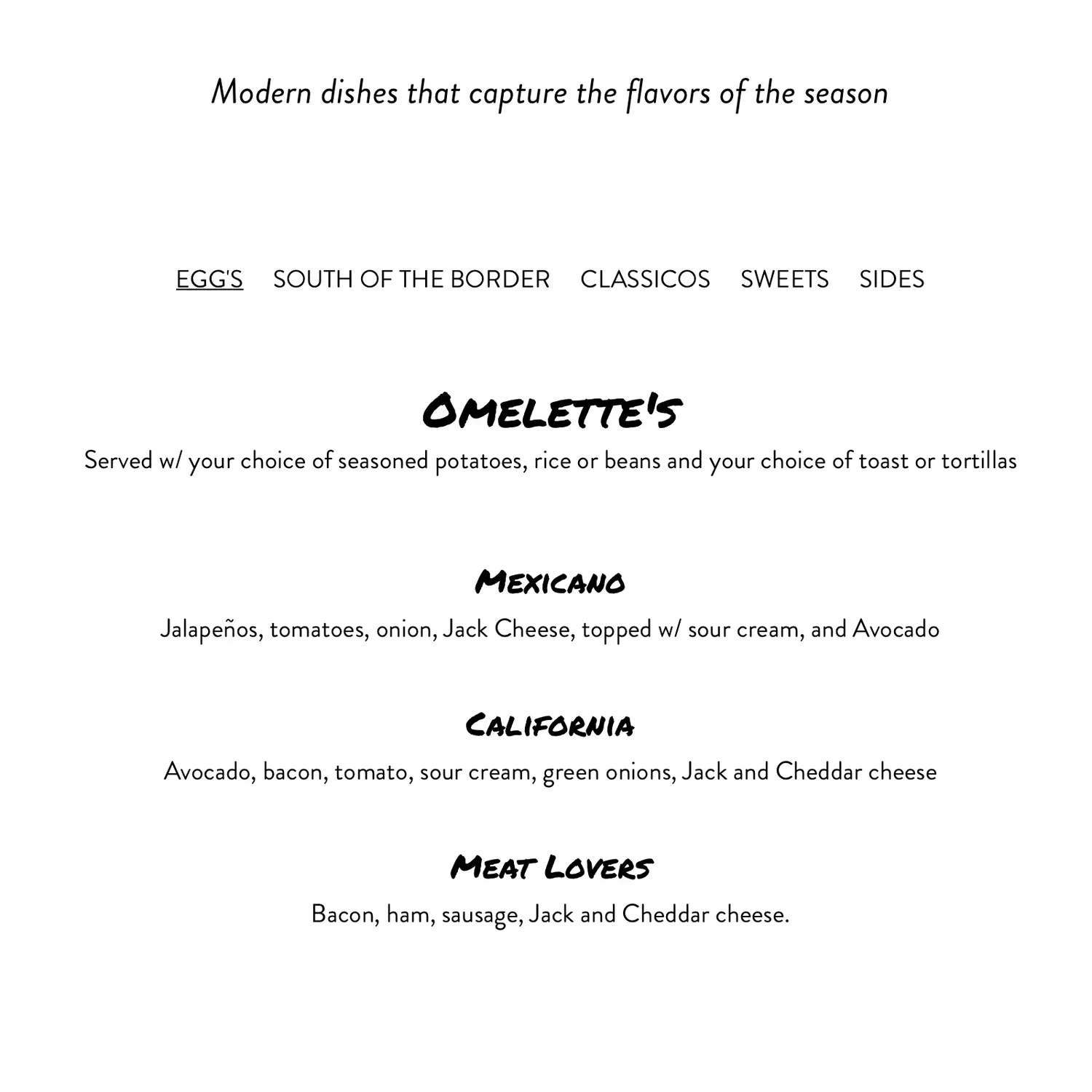 Menu 6