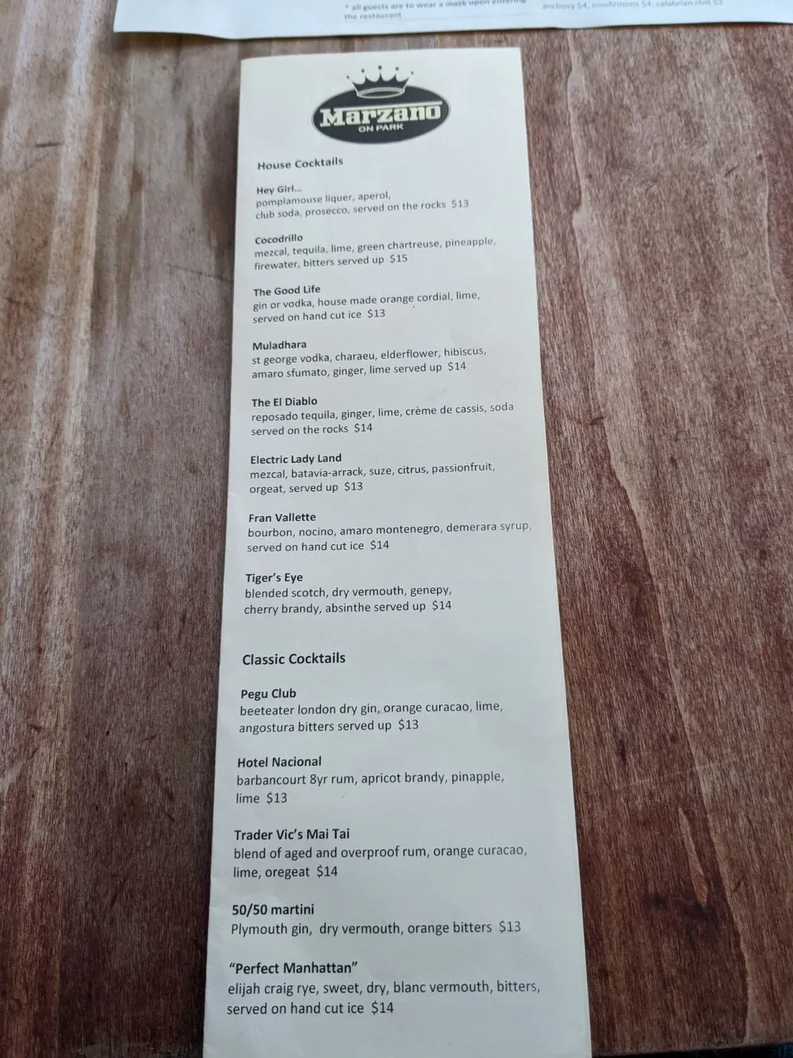 Menu 6