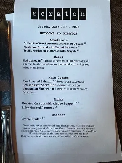 Menu 6