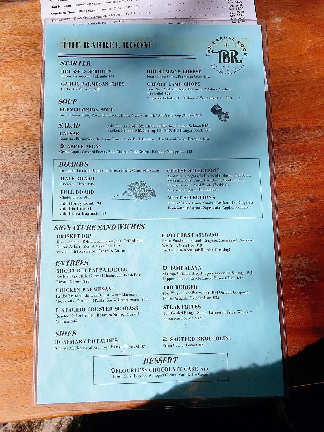 Menu 3