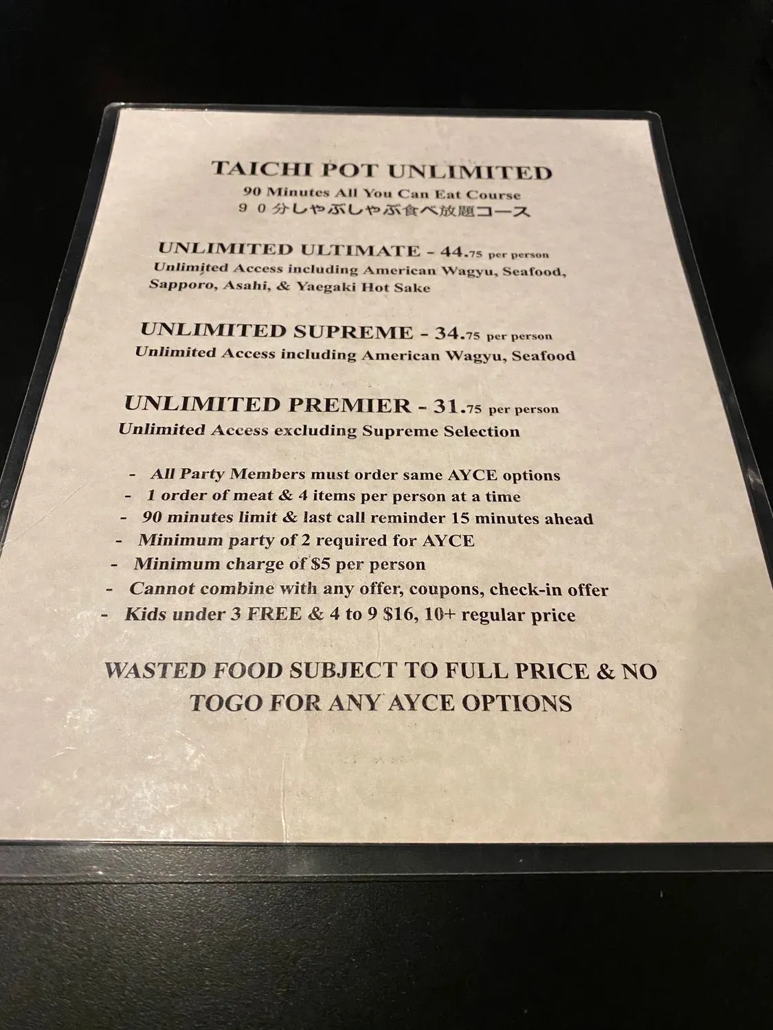 Menu 4