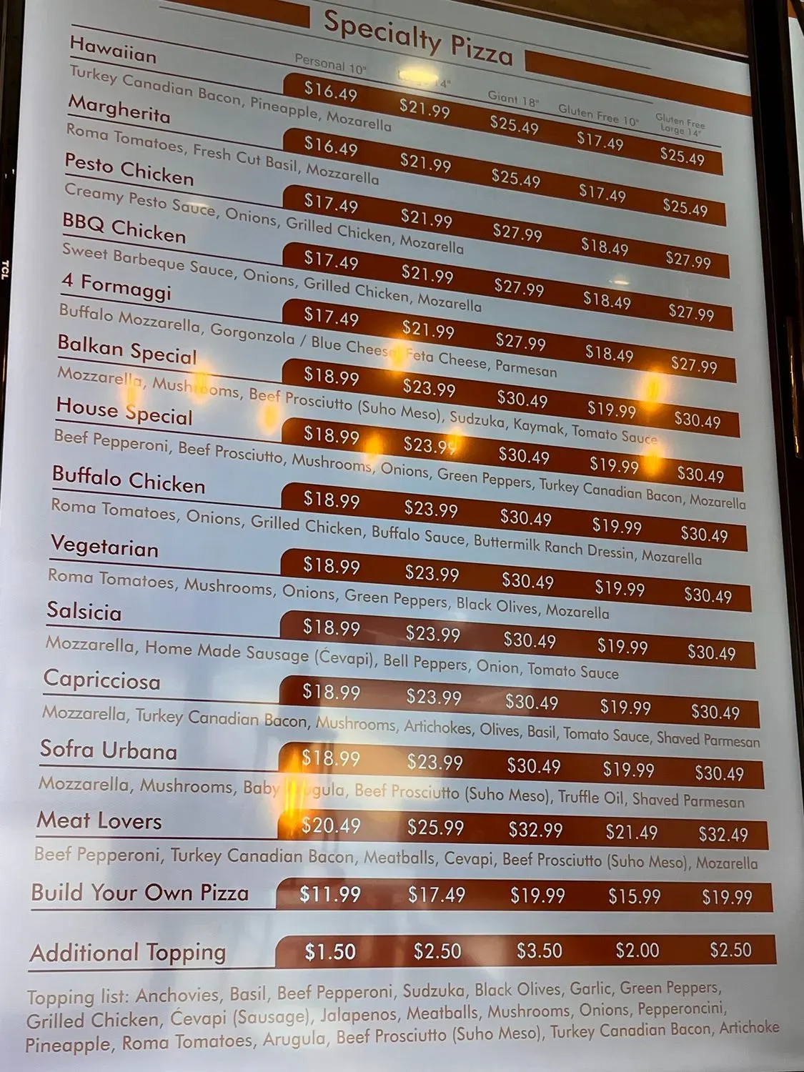 Menu 3