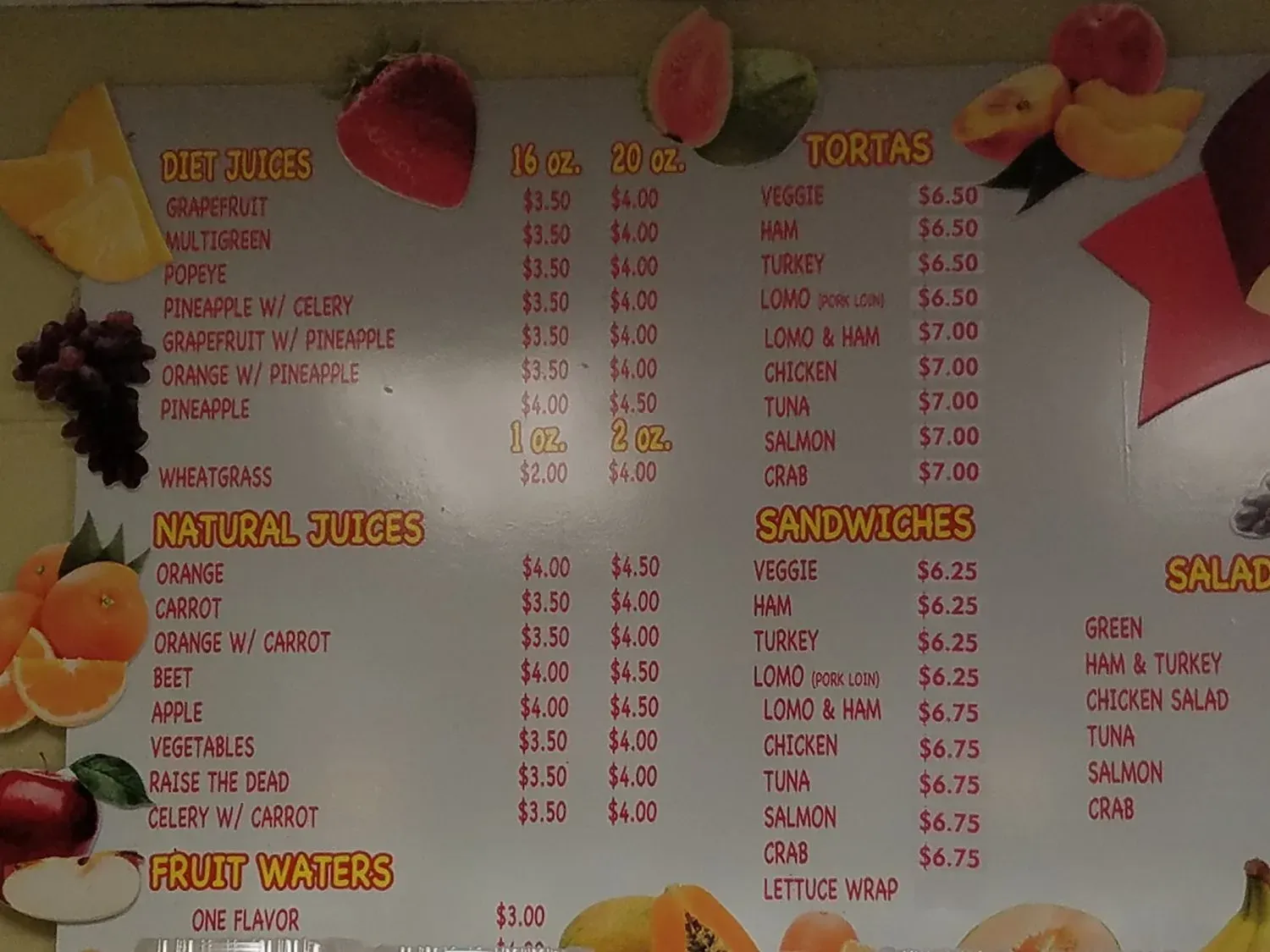 Menu 3