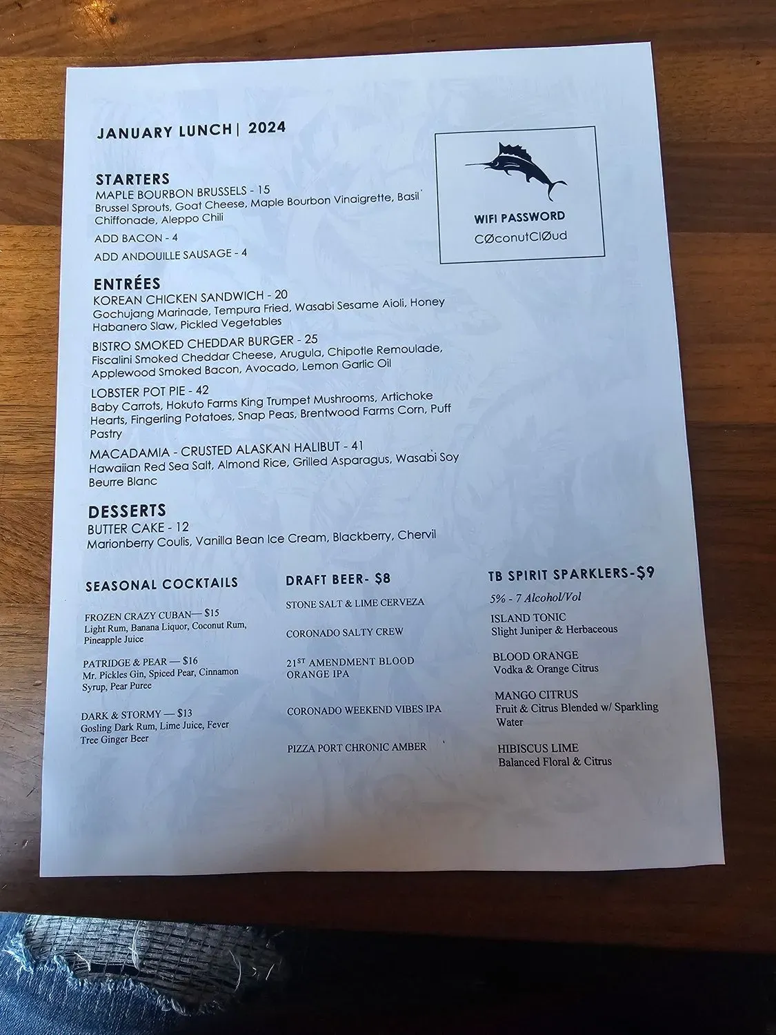 Menu 6