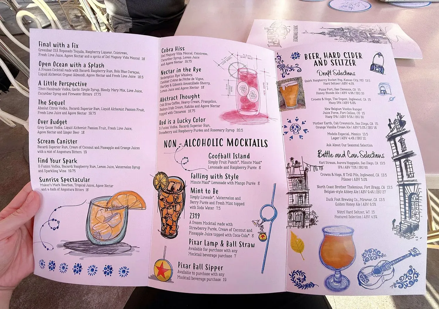 Lamplight Lounge Menu - Updated November 2025