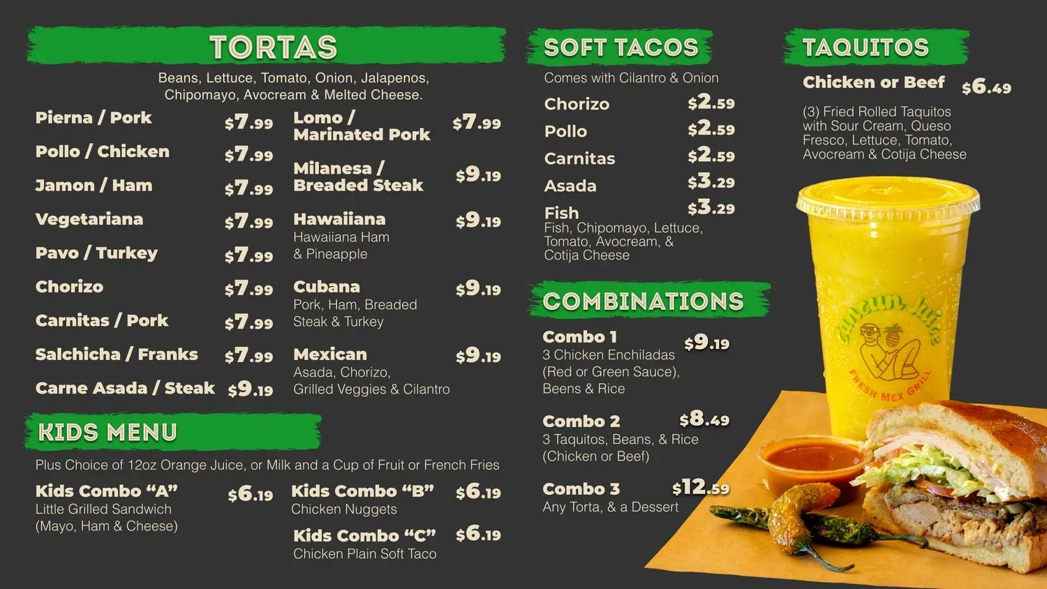 Menu 3