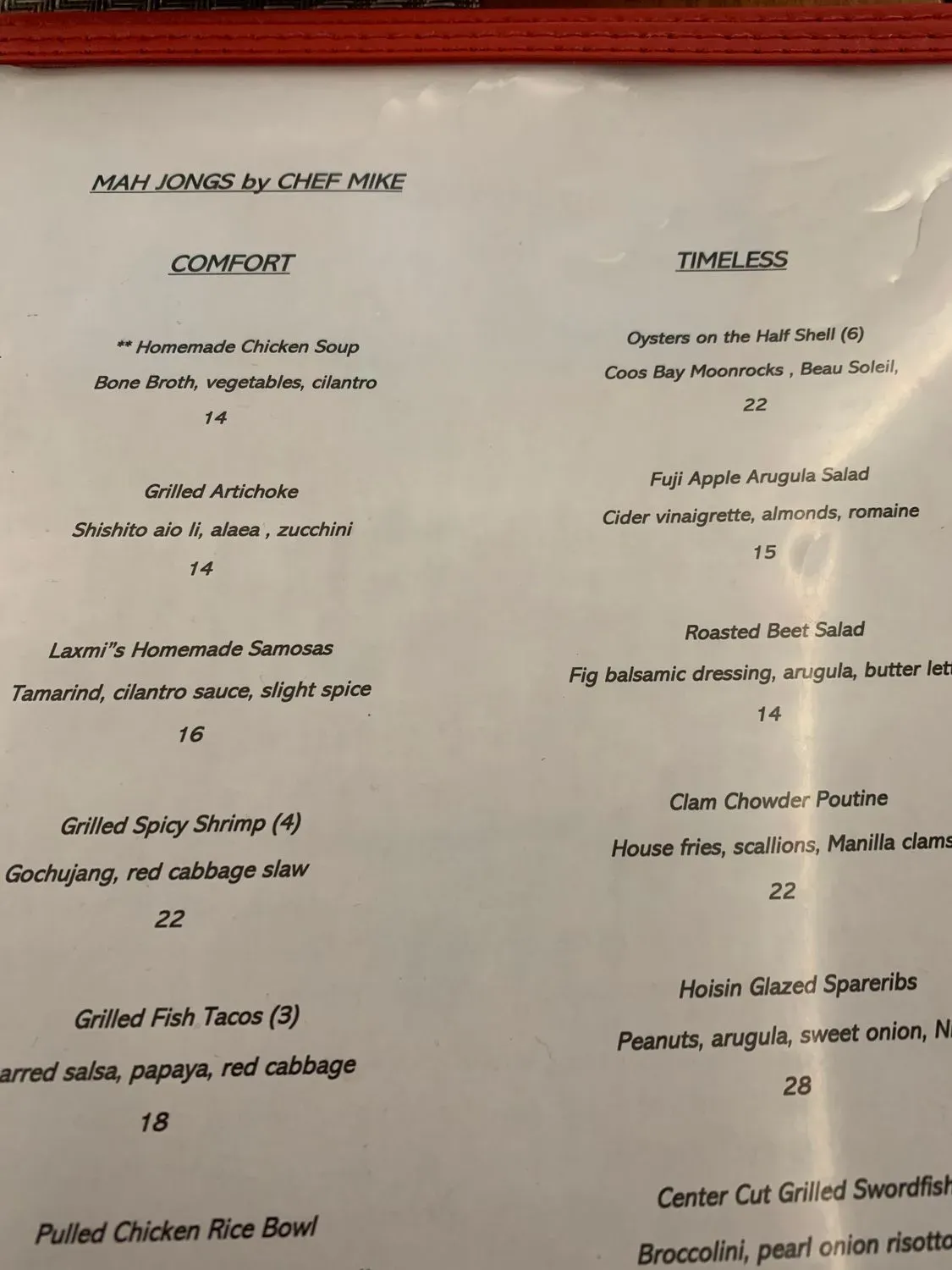 Menu 6