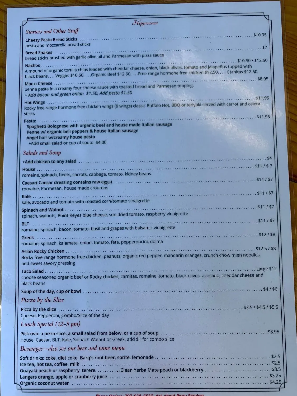 Menu 3