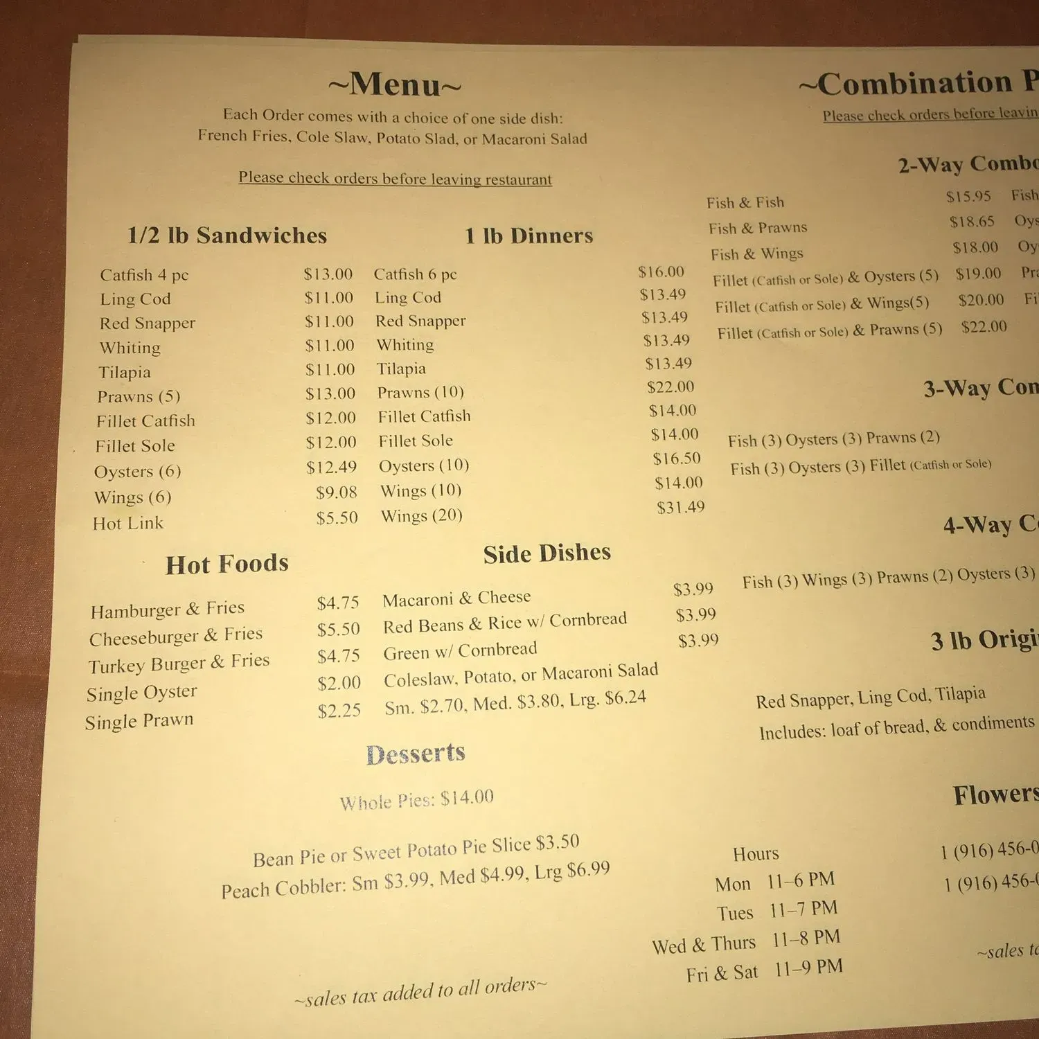 Menu 3