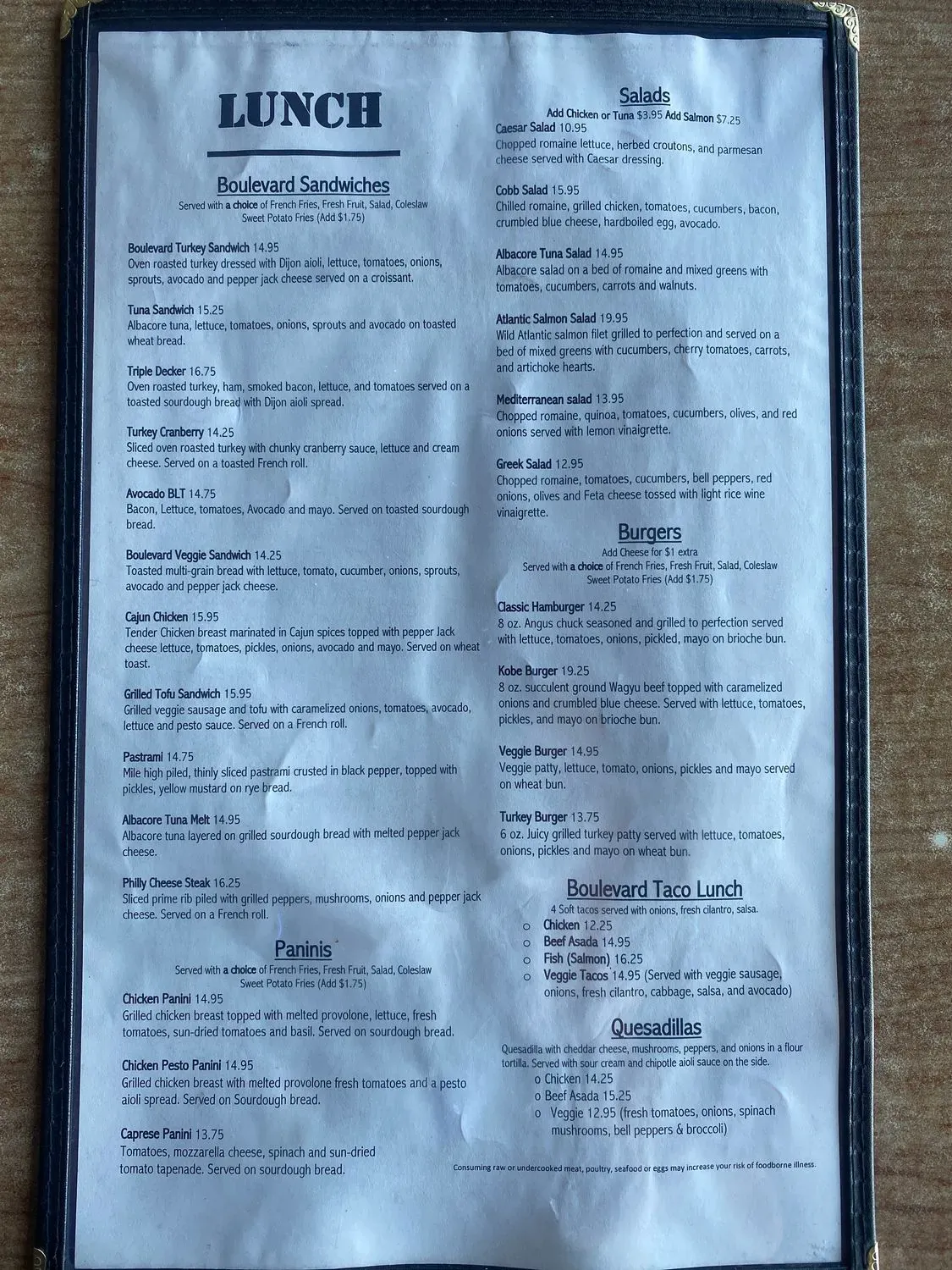 Menu 4