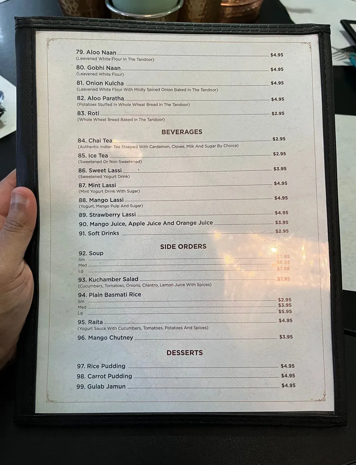 Menu 4