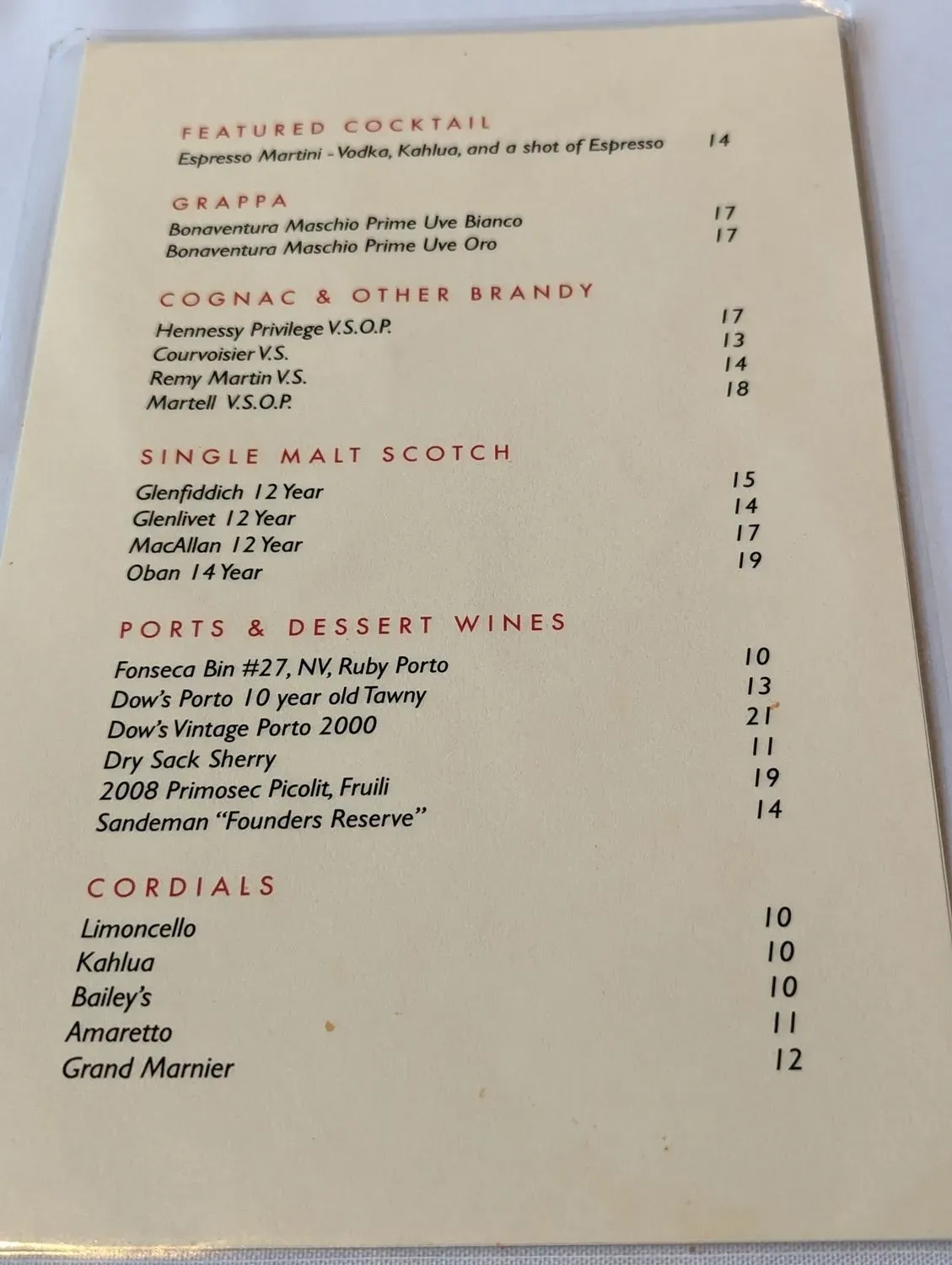 Menu 3