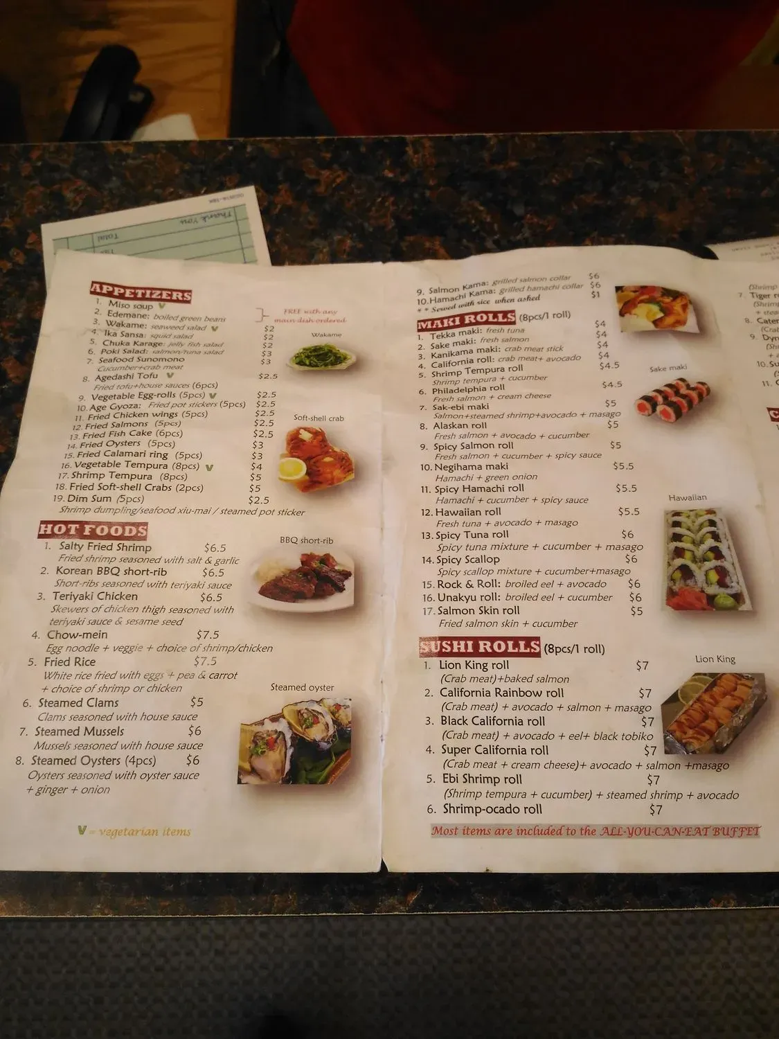 Menu 6