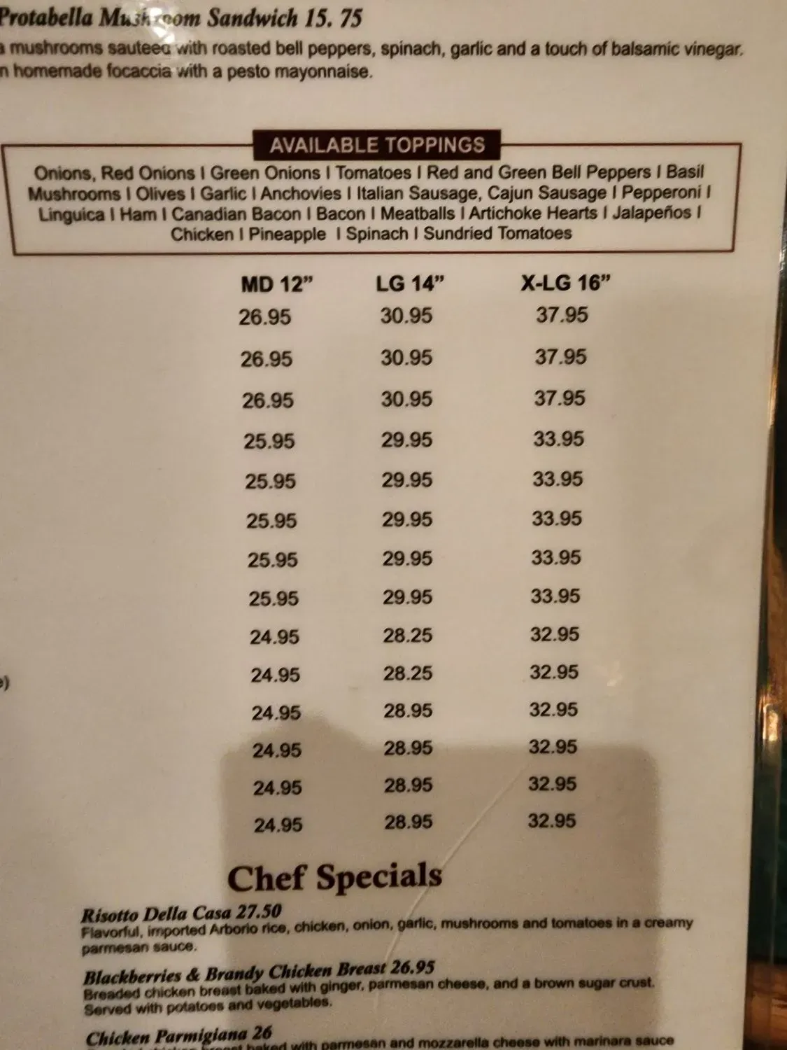 Menu 3