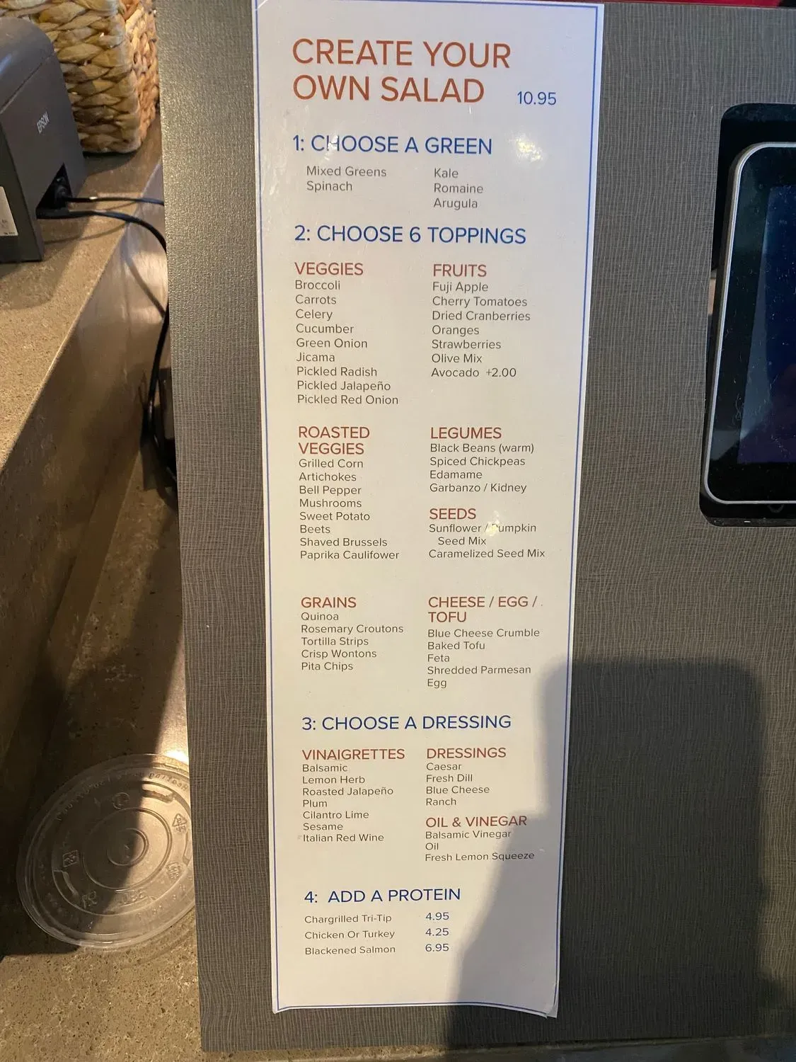 Menu 4