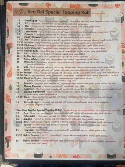 Menu 6