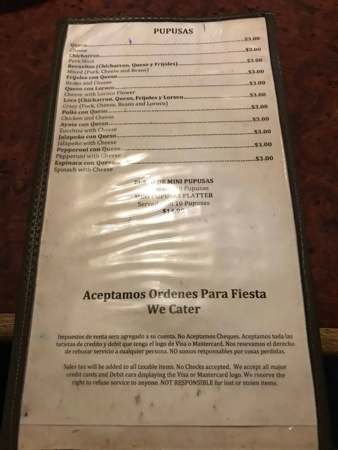 Menu 6