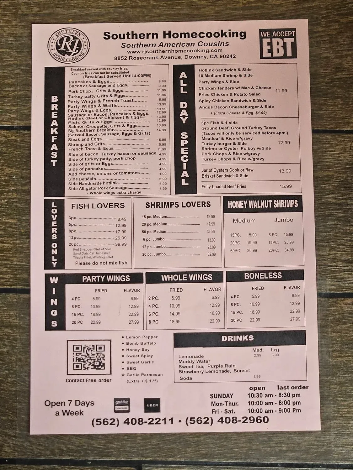 Menu 6