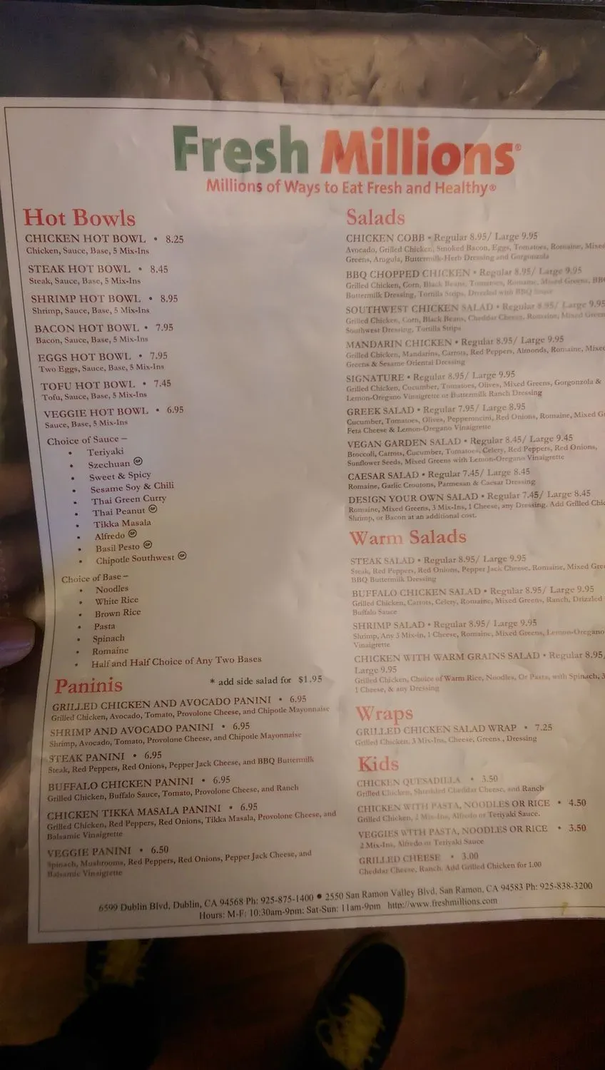 Menu 6