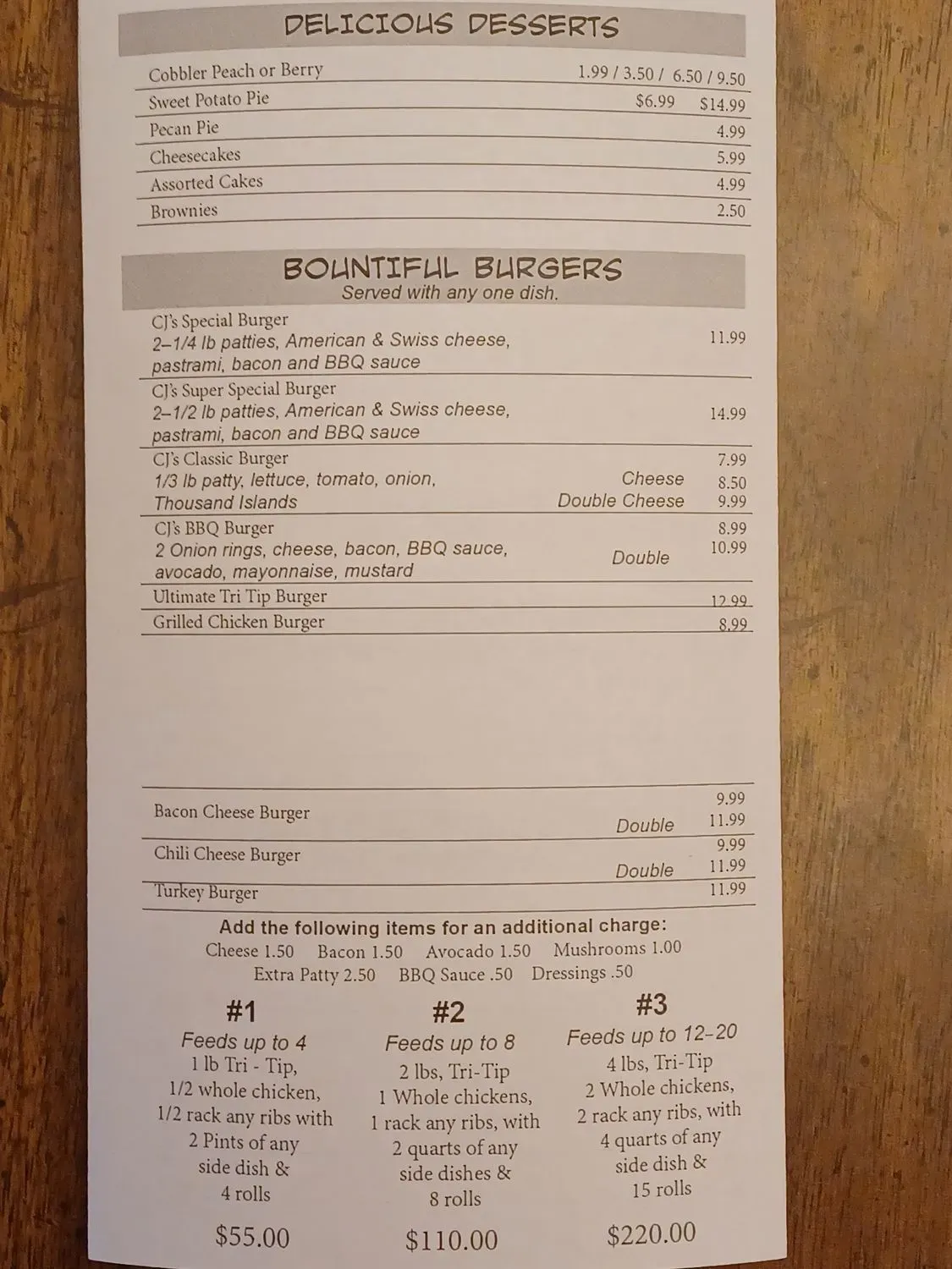 Menu 6