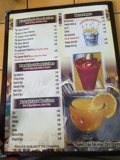 Menu 4