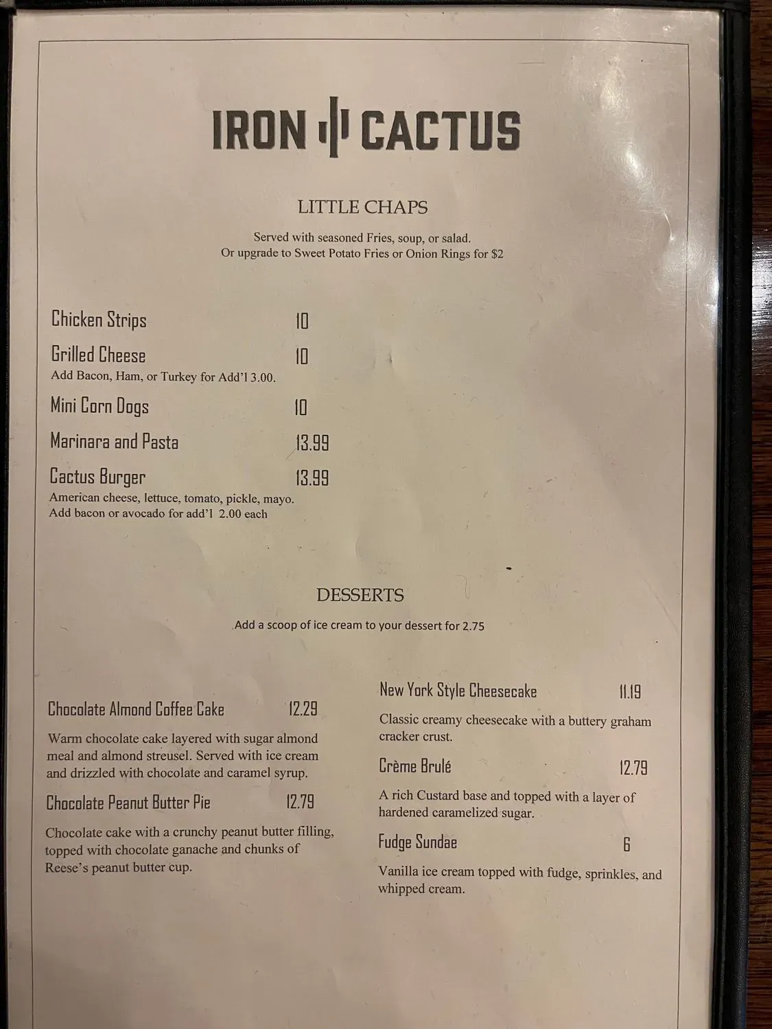 Menu 4