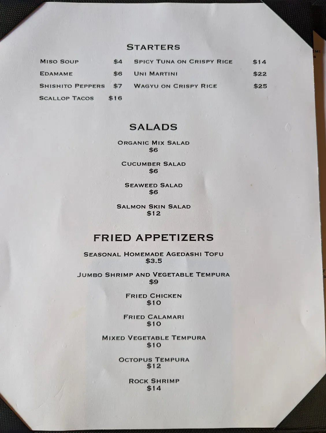 Menu 3