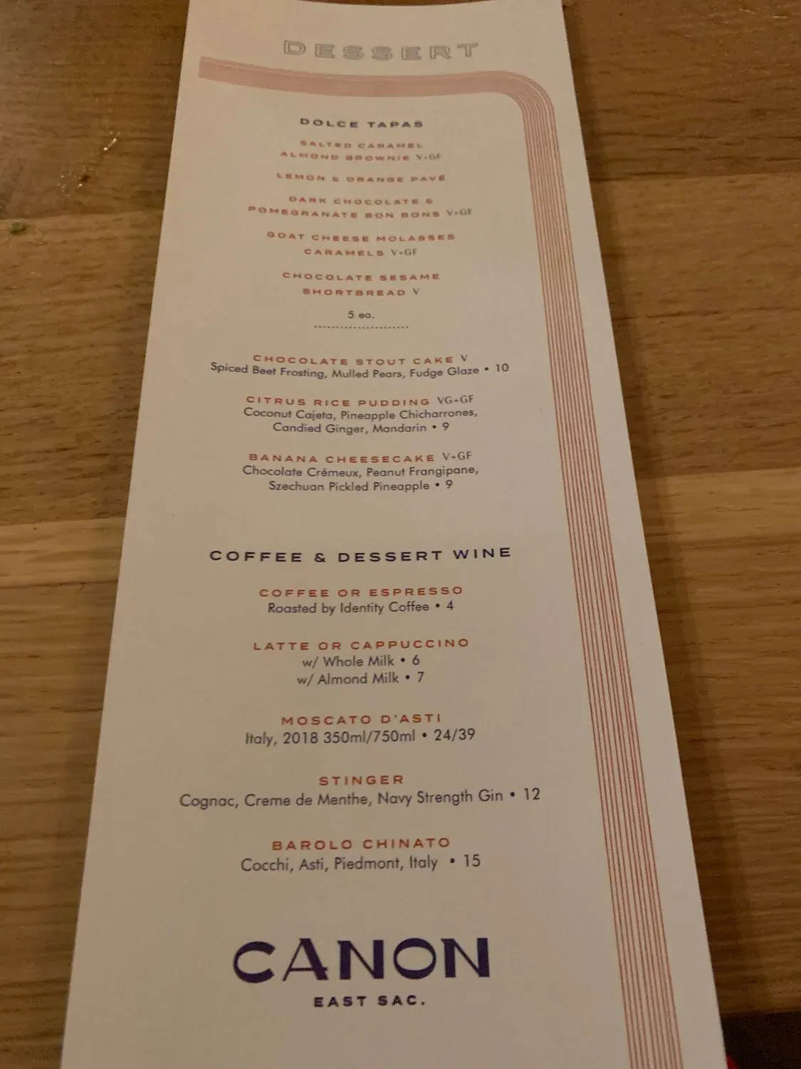 Menu 6