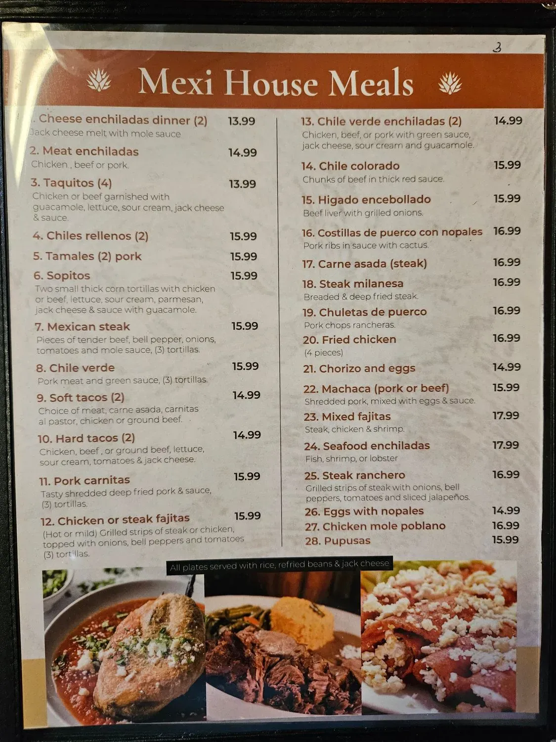 Menu 3