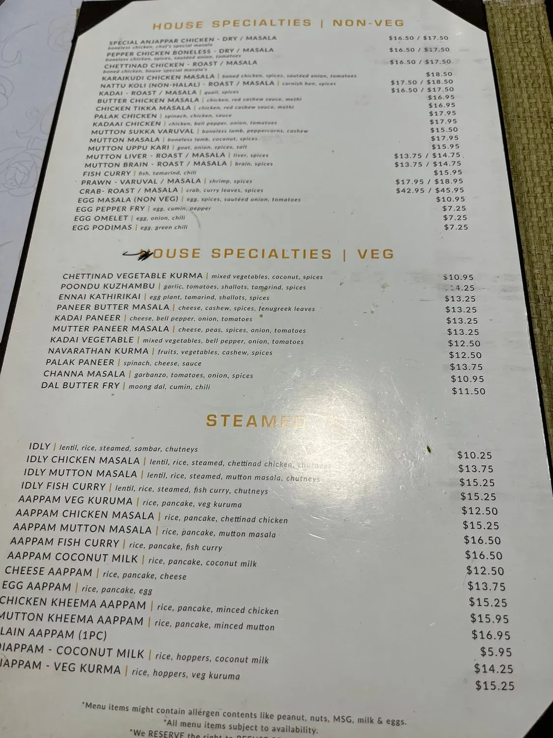 Menu 6