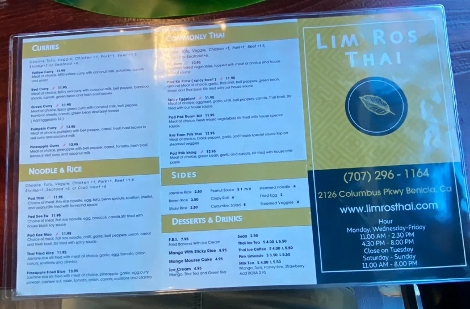 Menu 4