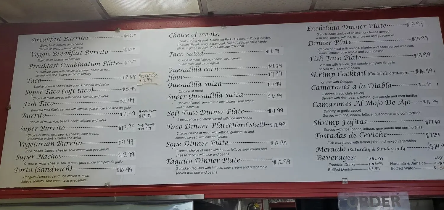 Menu 6