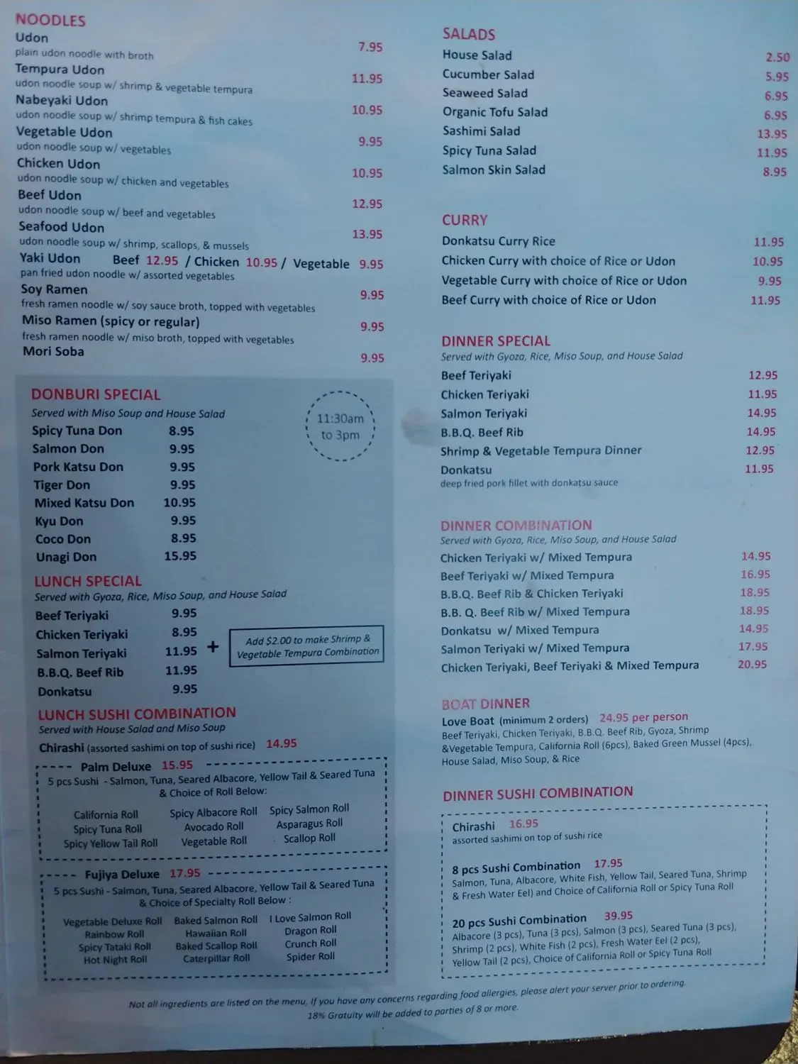 Menu 4